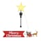 Mr. Christmas Mr. Christmas LED Santa In Sleigh Animated Tree Topper 24 in. 49355AC - alternate 1